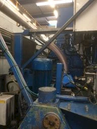 Oienevelafzuiging op machine