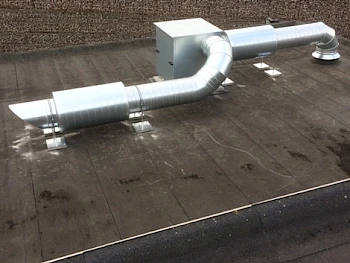 Afzuiginstallatie lasdamp.